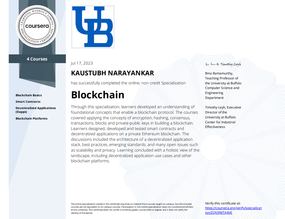 Certificate 9